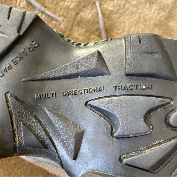 Hi-Tec Women’s Gray and Blue Suede Leather Hiking Walking Boots Size 9.5 - Picture 7 of 16